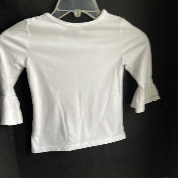 White Gold Heart mid-arm Sleeve Shirt - Picture 7 of 10